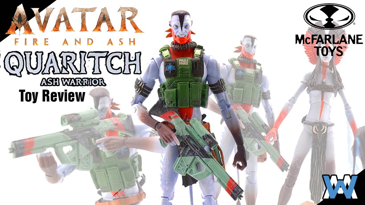 НОВЫЕ ИГРУШКИ АВАТАР ОГОНЬ И ЭШ!! 😍 | Обзор игрушки Mcfarlane Avatar Fire & Ash Quaritch Ash Warrior