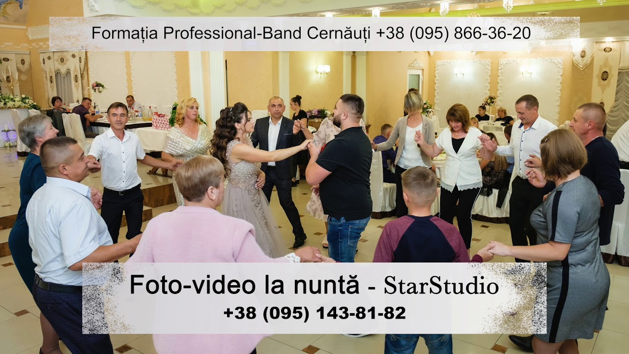 Formatia Professional-Band cu un vals frumos Muzica populara si muzica de petrecere Fratii Gostiuc.