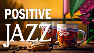 Positive June Jazz ☕ Happy Morning Coffee Jazz Music and Bossa Nova Piano uplifting to Start the day
