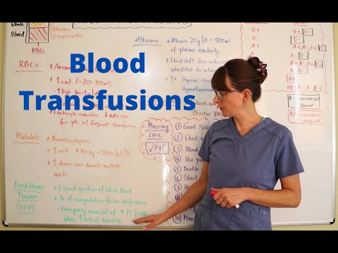 Video: Koji su šefovi neobavezni u krvnom prijenosu?