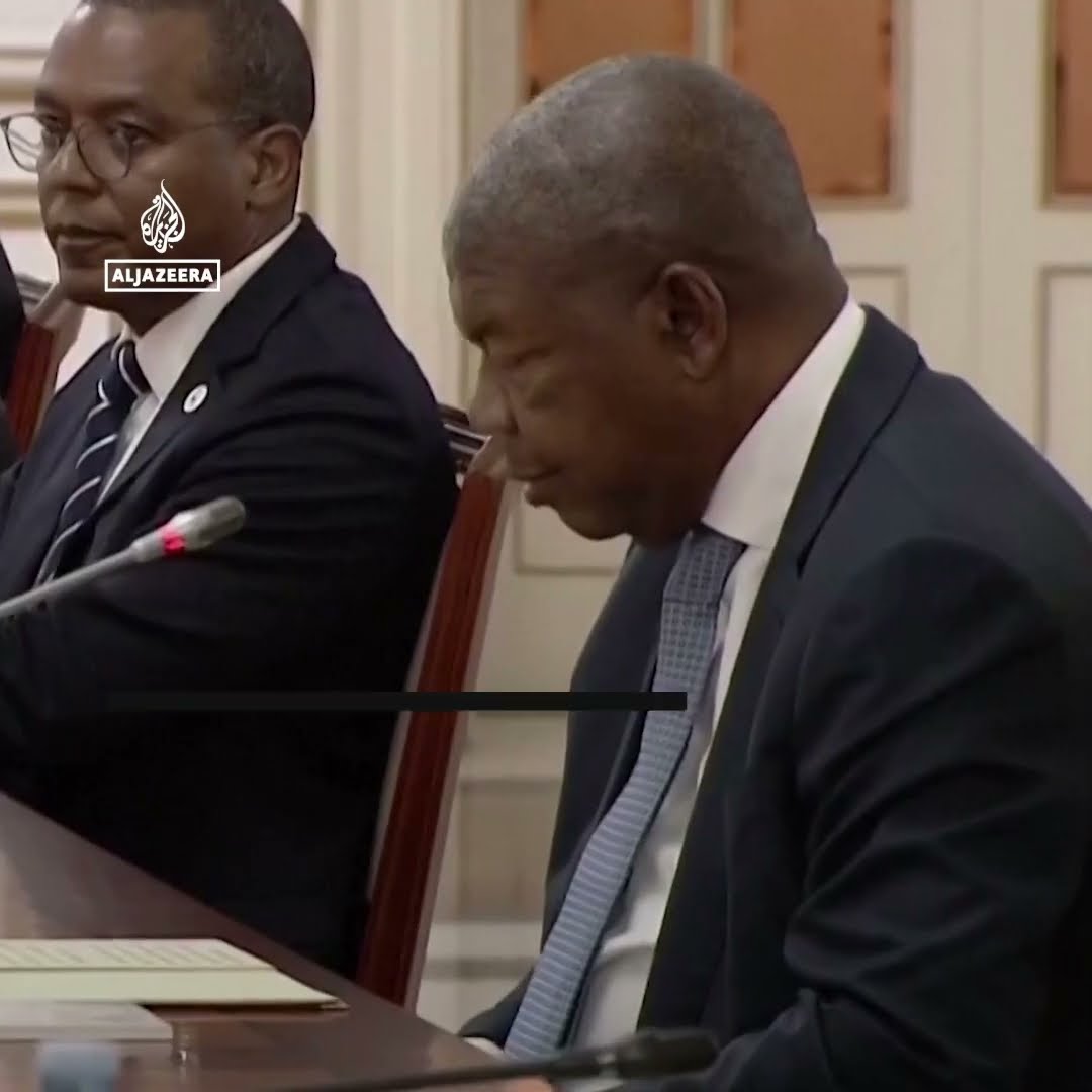 Biden makes historic visit by a US president to Angola | AJ #shorts