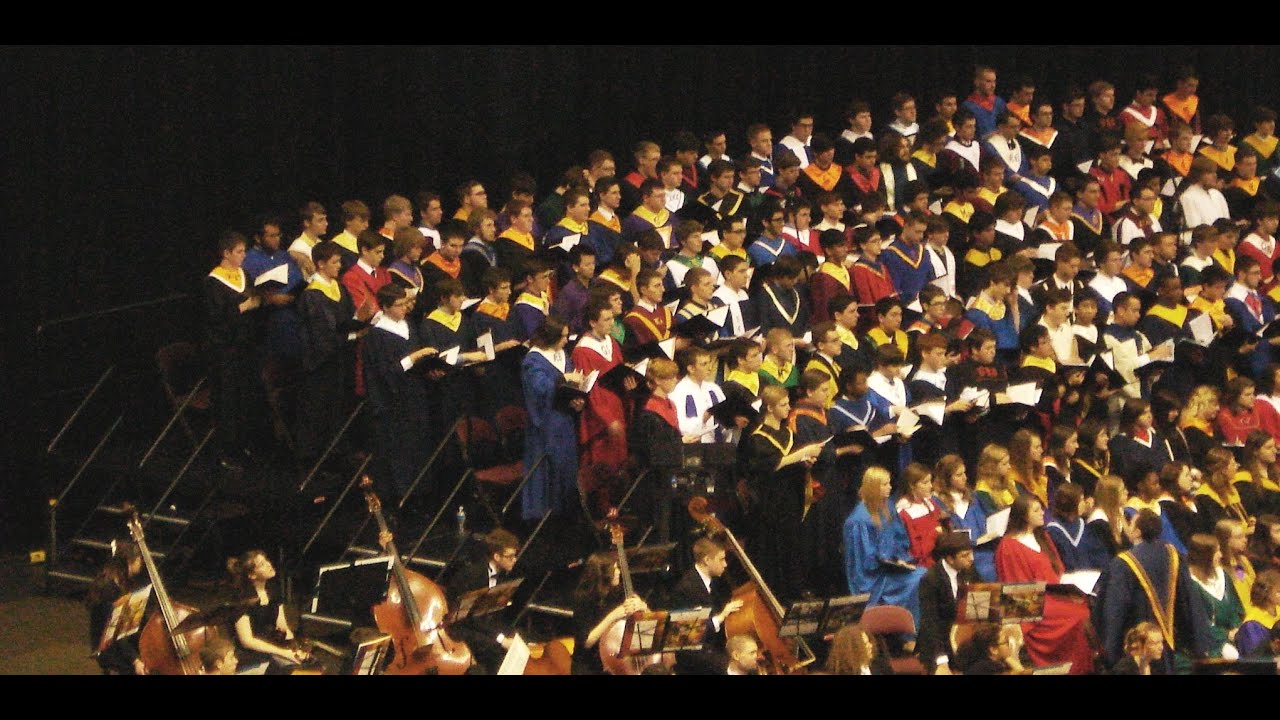 2013 01 26 All State Choir O Captain My Captain YouTube