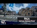 【4K 60fps】¾ HOUR RELAXATION FILM: 🚗 «Driving in Riga (Capital of Latvia)» Ultra HD (for 2160p TV)