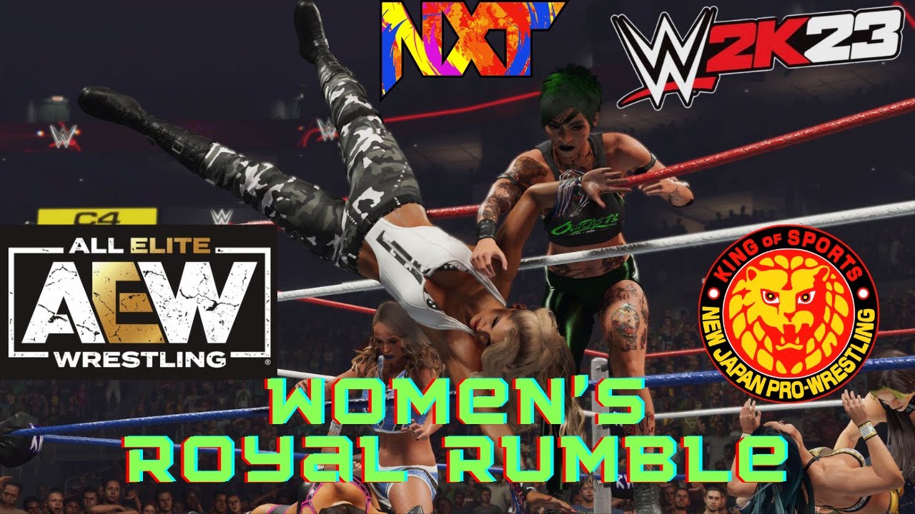 Women's Royal Rumble WWE vs AEW vs NJPW vs NXT vs Impact Wrestling vs