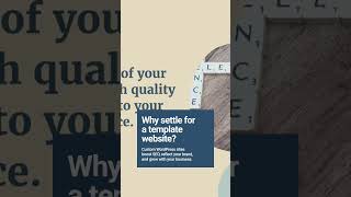Custom WordPress vs Template Websites