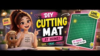 DIY cutting mat at home 🤩|| using waste material🌸|| Follow For More🦋||#viral#craft#diy#aesthetic#fyp