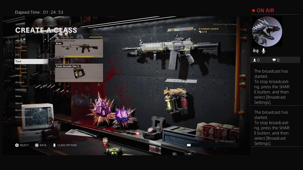 Random 2 perks on firebase z
