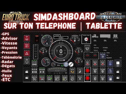 🔰SIM DASHBOARD | EuroTruckSimulateur2