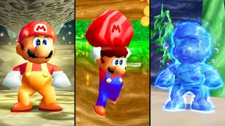 Mario 64 with New Power Ups!