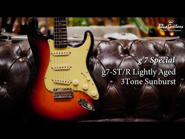 お歳暮・冬ギフト特集 2025 人気ランキング Special g'7 - Guitars Blue / 3Tone - Aged Lightly g7-ST/R ギター