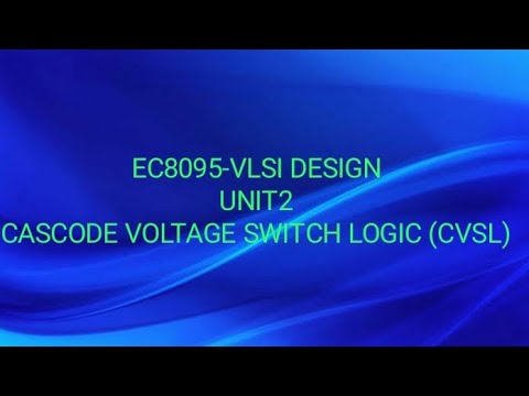 cascode voltage switch logic