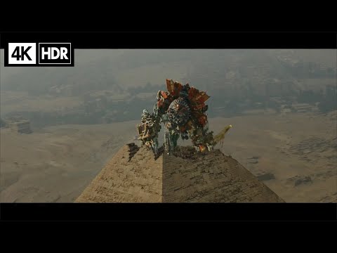 Transformers 2 Revenge Of The Fallen Desert Battle Devastator Death Scene Movie Clip (4K)
