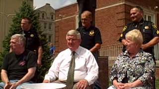 Indiana County Pa. Commissioners accept Ice Bucket Challenge