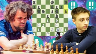 3006 Elo chess game | Magnus Carlsen vs Daniil dubov10