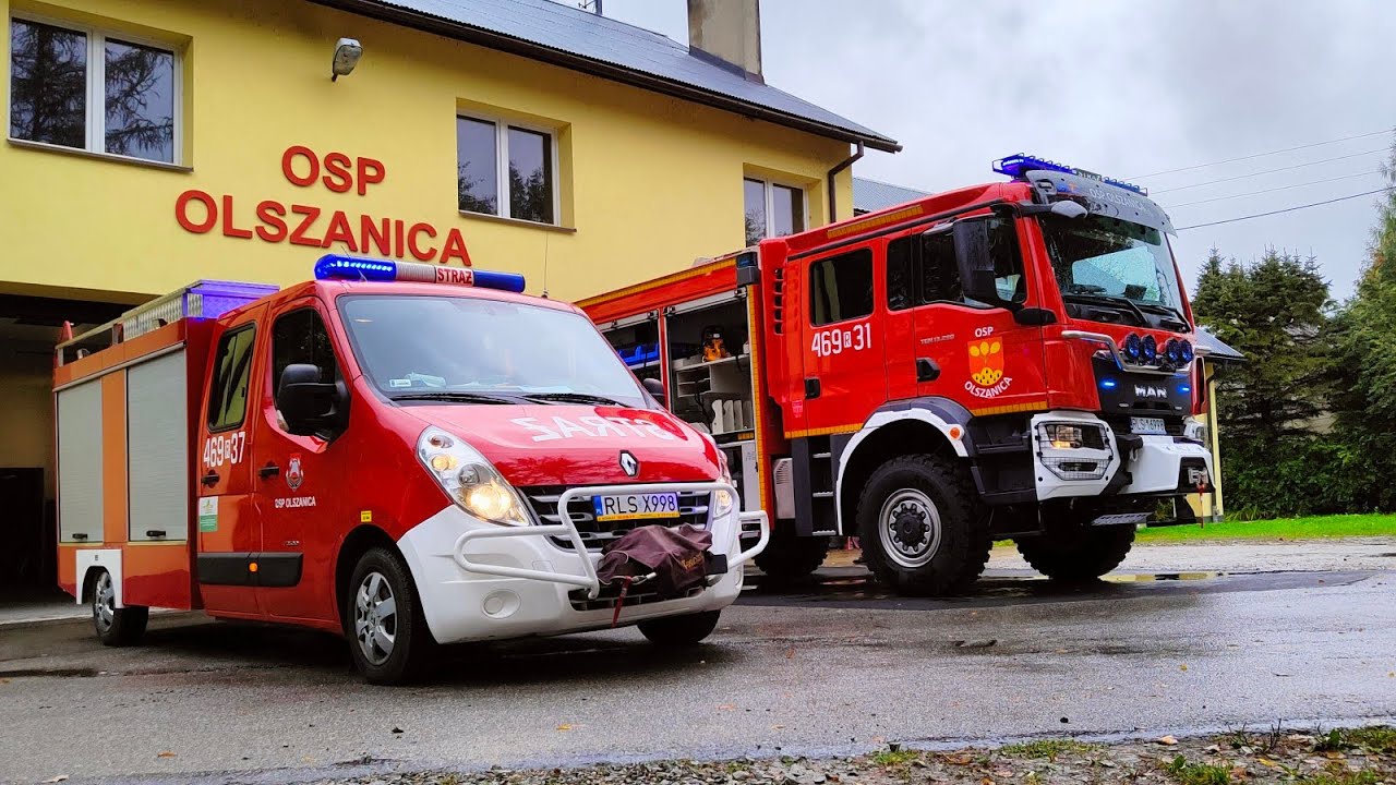 [NOWY MAN] OSP KSRG Olszanica - pokaz wyposażenia bojowego