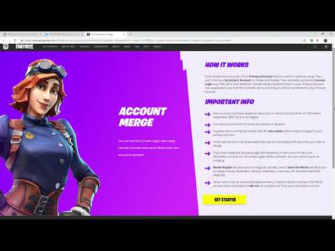 How To Merge Fortnite Accounts Xbox Ps4 Pc Mobile Switch Youtube