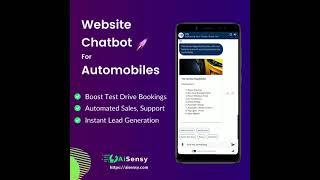 Web Chatbot For Automotiveautomobiles,