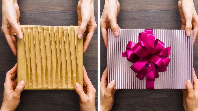 How to Wrap a Present Efficiently With This Math-Based Hack