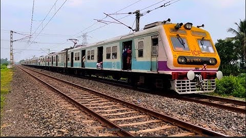 Modern 3-Phase ICF Medha EMU Local Train Quickly Skip Through RailGate | Eastern Railways