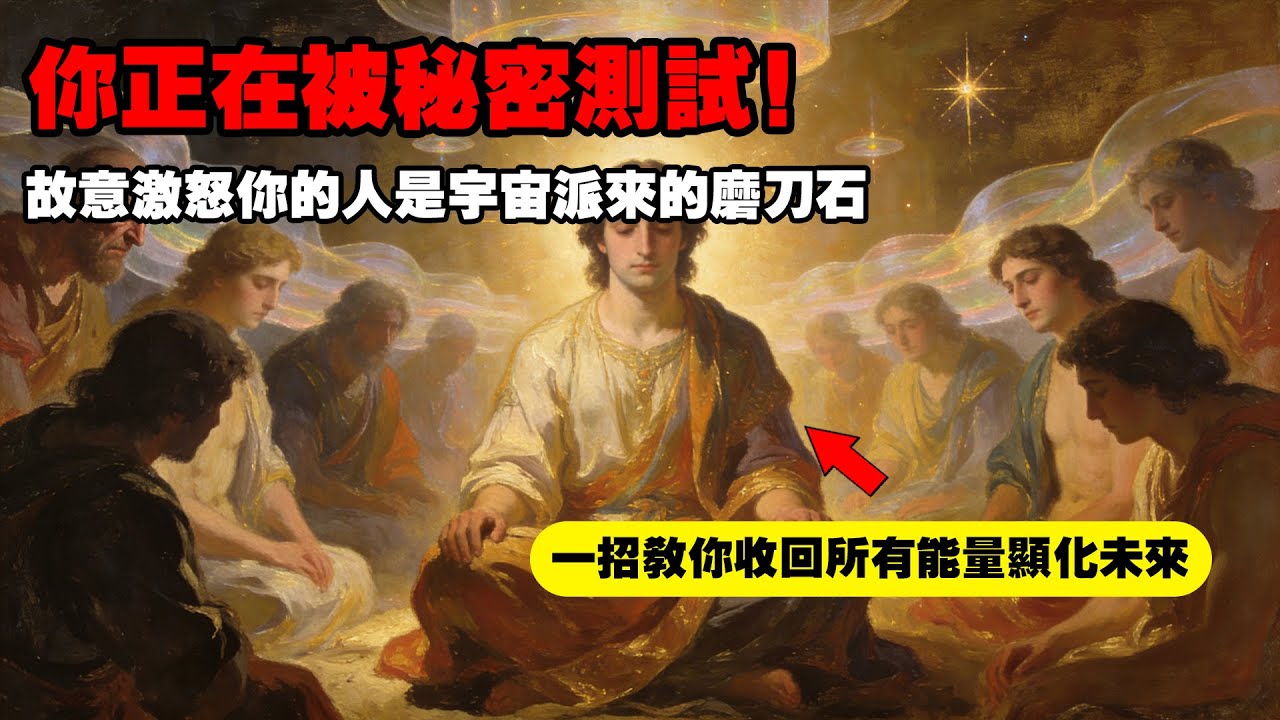【🔔天選之人】上帝告誡你，你被秘密測試了！身邊人為何突然針對你？穩住這股能量，你的鉅額財富即將顯化！揭秘“靈魂測試”背後的真相：當你停止解釋的那一刻，顯化奇蹟才會發生。