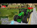 Make Longest Trolley With John Deere Tractor In Fs 23 | Farming Simulator 23 Gameplay ll Timelapse 