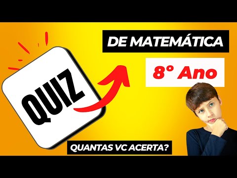 ➥ Quiz Virtual de Matemática do 4º ANO Com Operações [VOCÊ ACERTA TODAS?] 