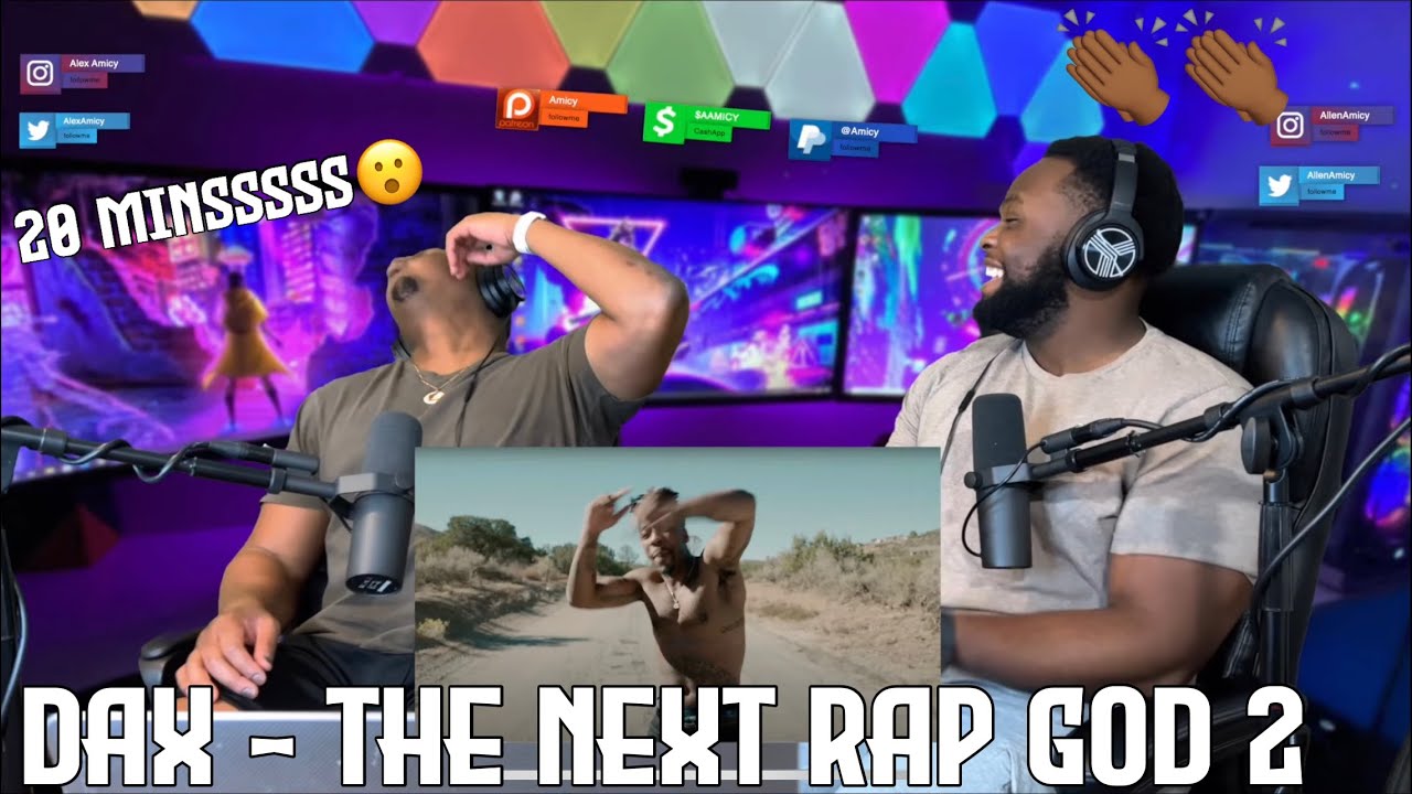 You Can’t Tell This Man SH*T!! |Dax - "THE NEXT RAP GOD 2"| Brothers Reaction!!!!