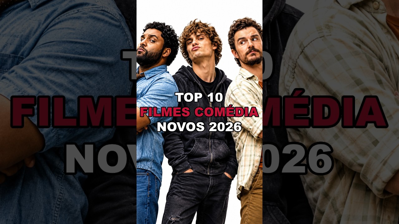 😂TOP 10 MELHORES FILMES DE COMÉDIA LANÇAMENTOS 2026