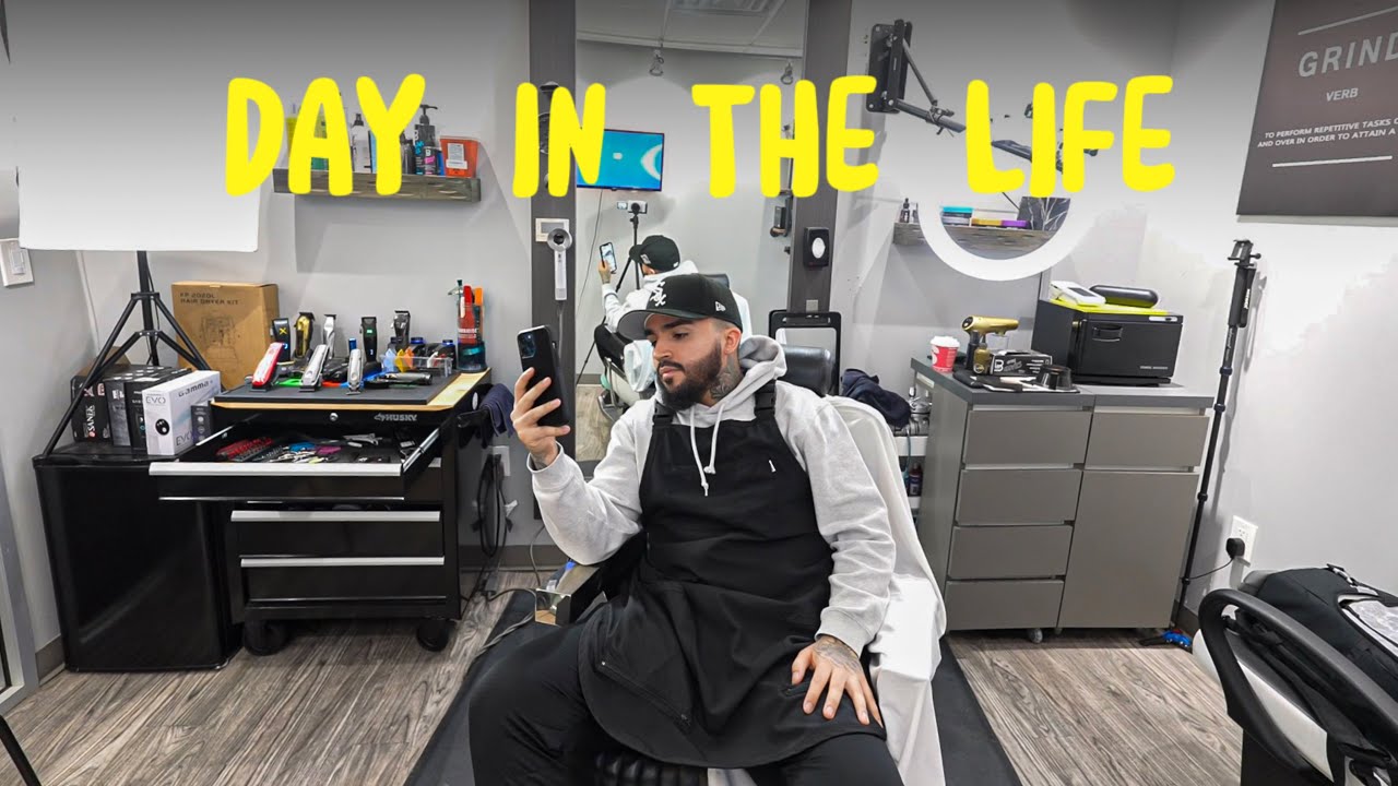 Day In The Life | As A Barber - YouTube