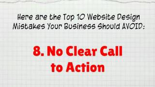 Top 10 Web Design Mistakes to Avoid