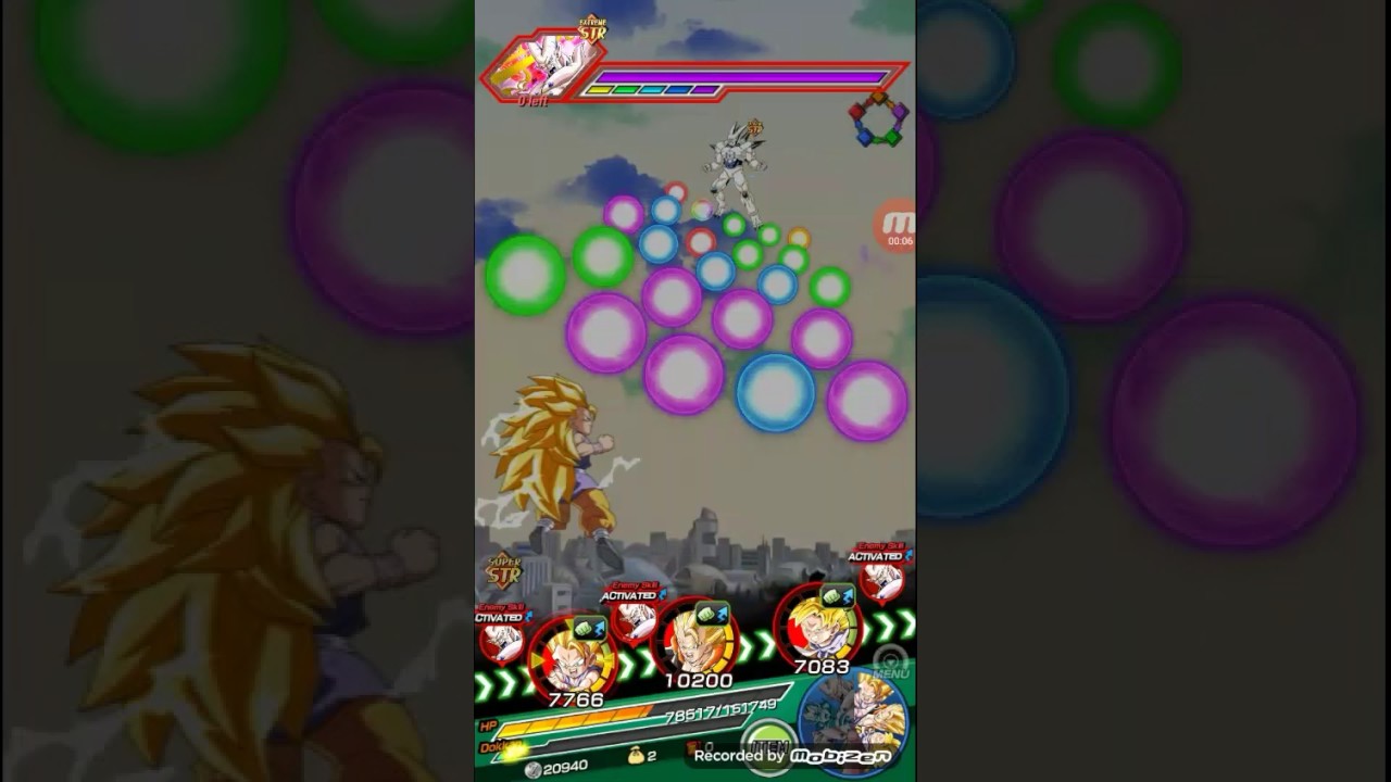 Mono STR Team vs STR Omega Shenron (Dragonball Z Dokkan Battle)