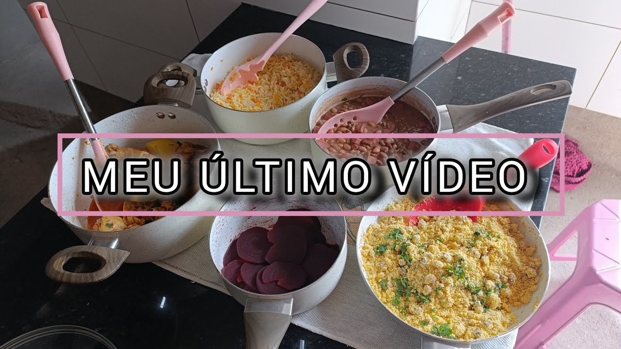 Fiz a cura das minhas panelas novas, e usei pela primeira vez.