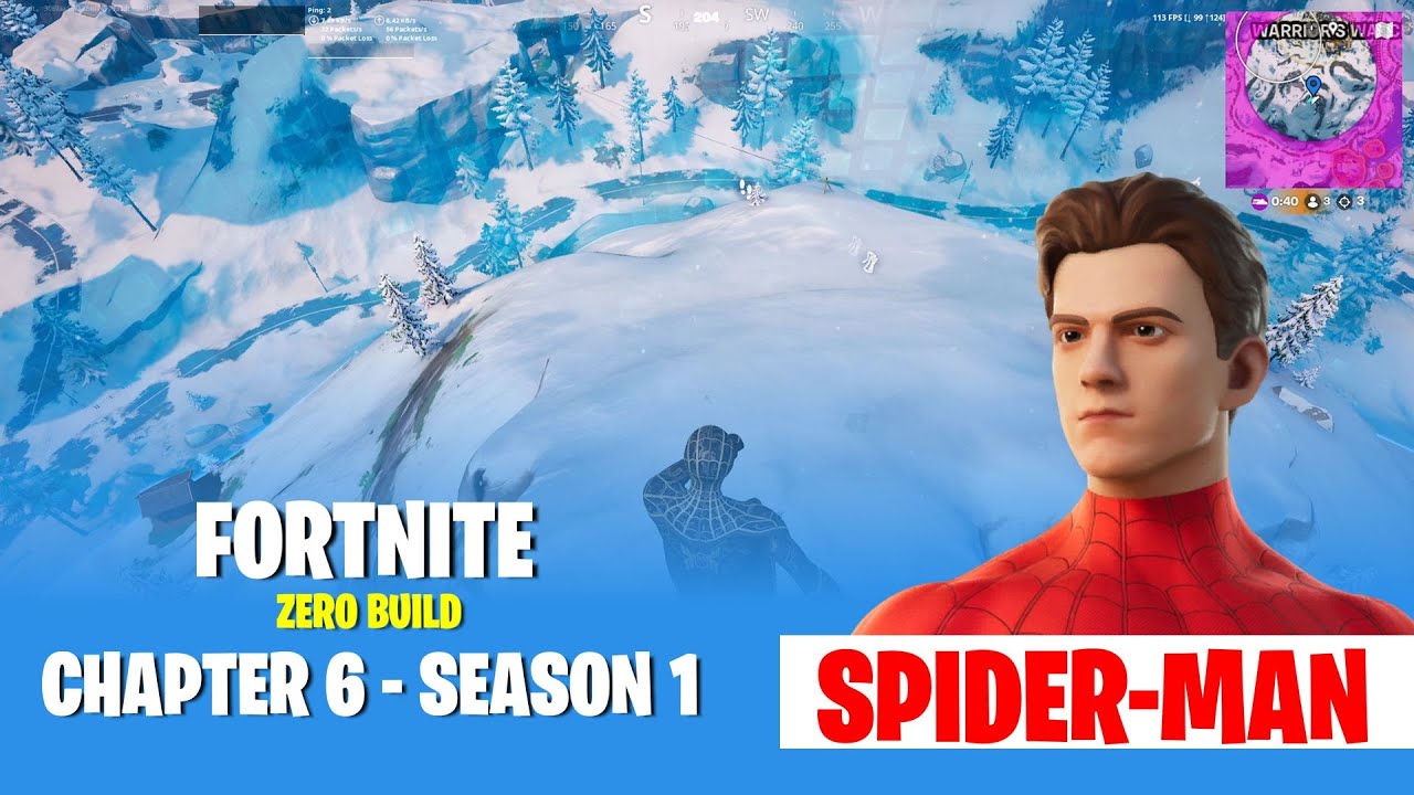 Spider-Man (No Way Home) - Fortnite Chapter 6 - Season 1 - Full Gameplay