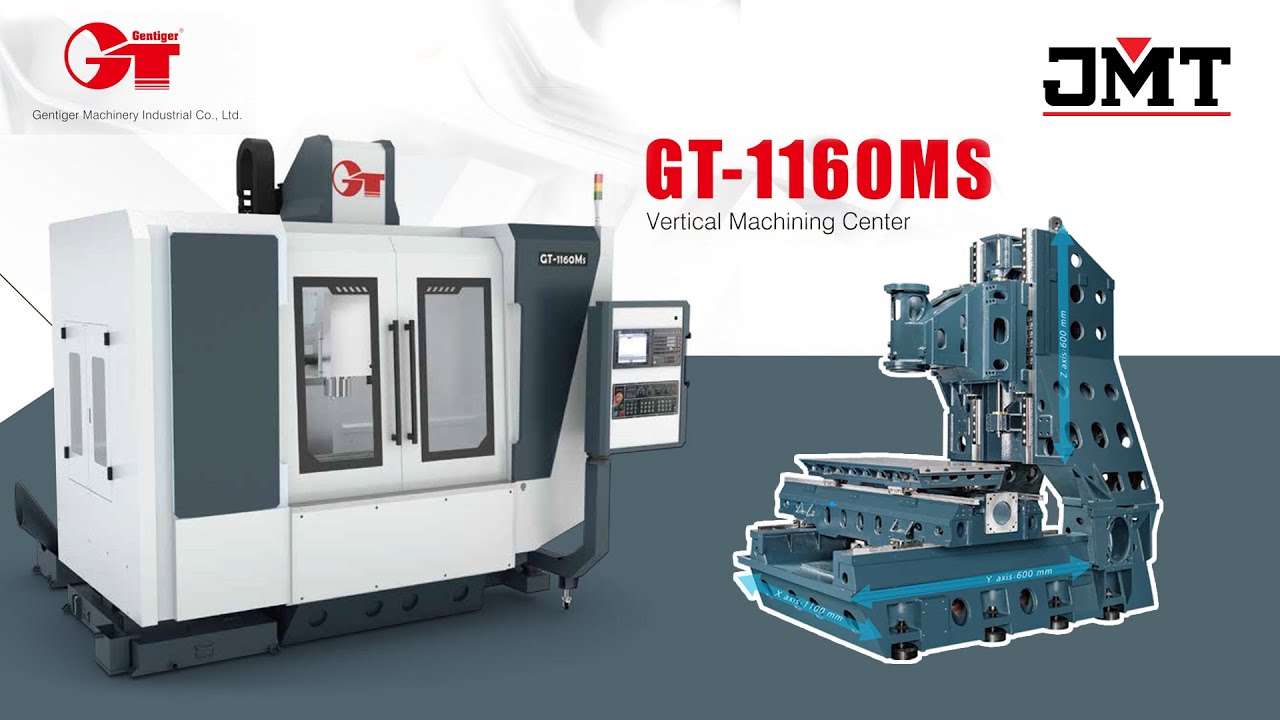 Vertical Machining Center GT-1160MS  Stabilitasnya sudah teruji!