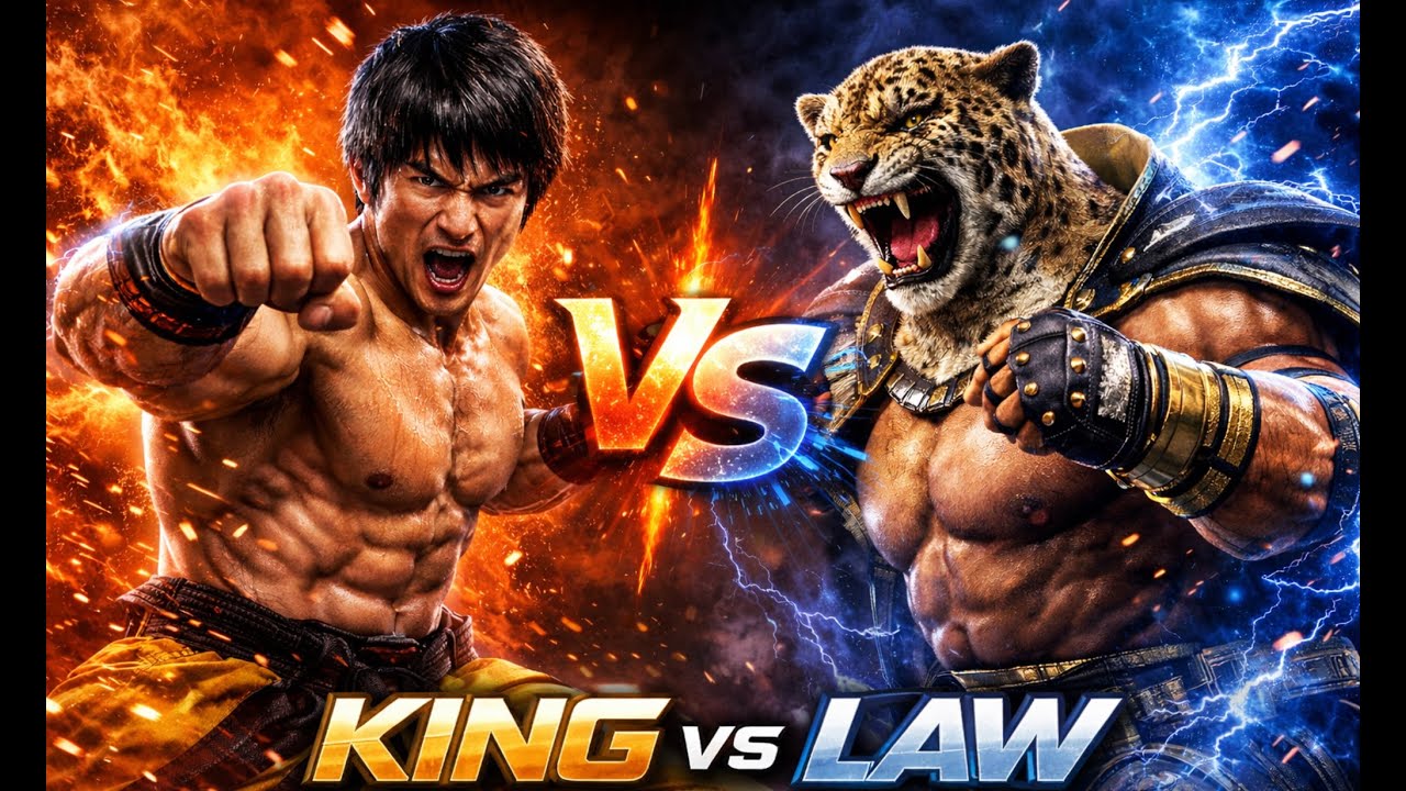 TEKKEN 8 KING vs LAW 😱 | Brutal Wrestling vs Martial Arts