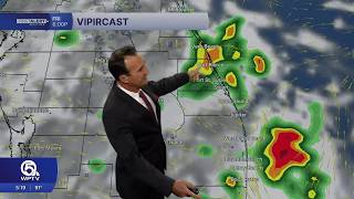 WPTV First Alert Weather Forecast for Evening of Thursday, July 30, 2026
