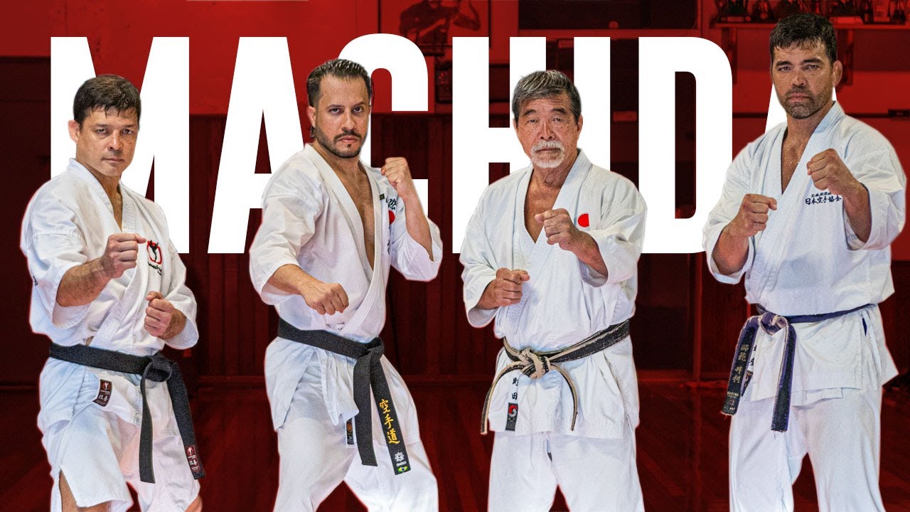 Eu treinei Karatê com a família MACHIDA