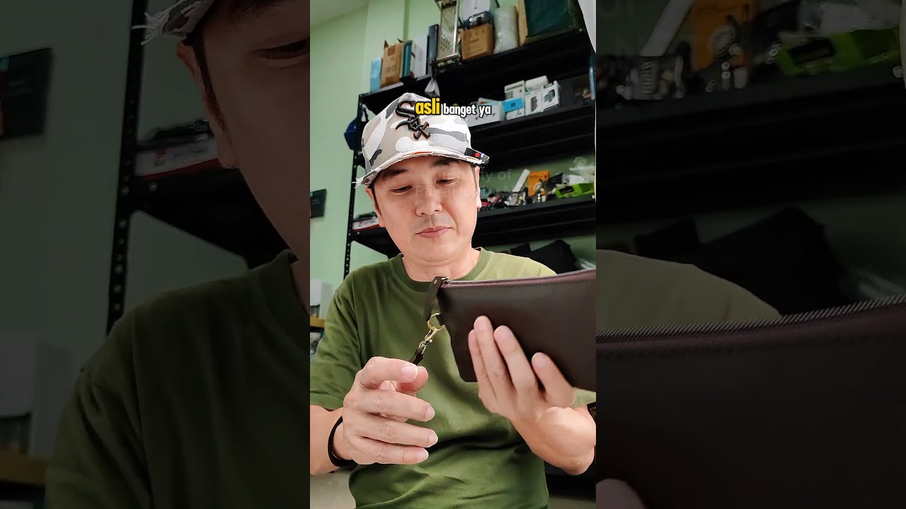 Felix Pouch kulit asli multifungsi untuk pria/wanita 