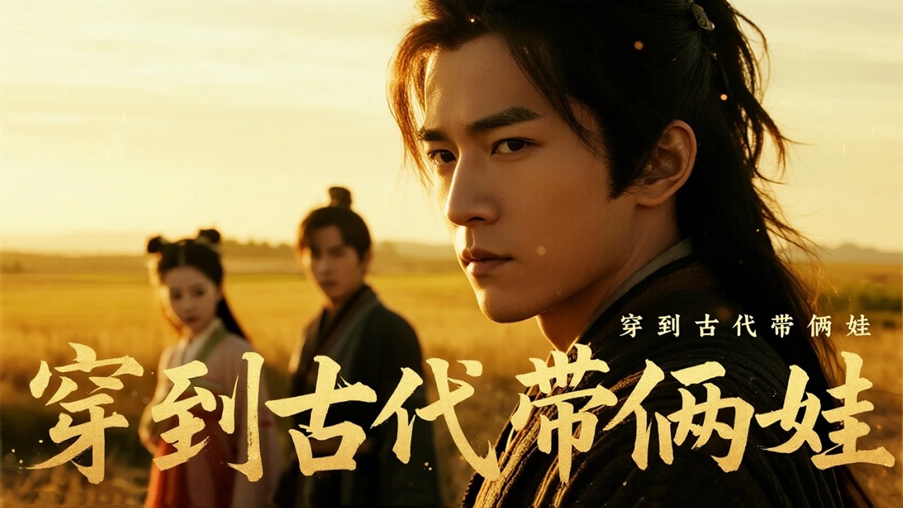 穿越古代成窮光蛋自帶倆娃，靠芳心系統兌換神技從村霸一路打到黑風寨主 | 《穿到古代帶倆娃》