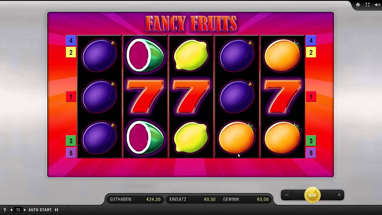 Bally Wulff Online Spielautomat Fancy Fruits