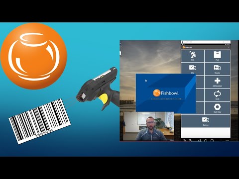 Setup Barcode scanner - Fishbowl GO tutorial 1