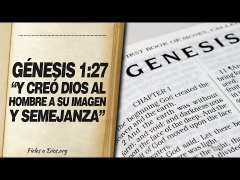 🙏 Génesis 1:27 - &quot;Y CREÓ DIOS AL HOMBRE A SU IMAGEN Y SEMEJANZA&quot; 📖