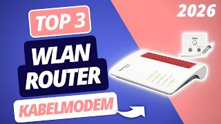 Der beste KABEL-WLAN ROUTER 2026 | TOP 3 Kabelmodems im Vergleich
