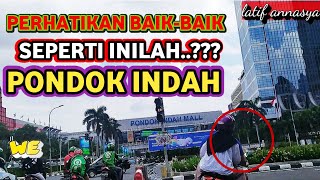 Jalan Metro Pondok Indah Jakarta Selatan | motovlog