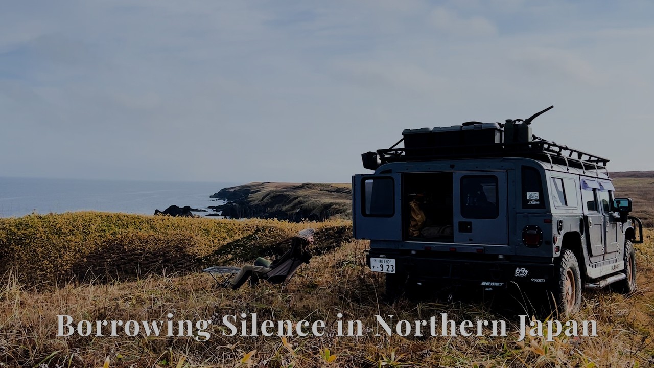 He Camped at Japan’s Forgotten Edge — and Found a Hidden Spring | HUMMER H1 ASMR