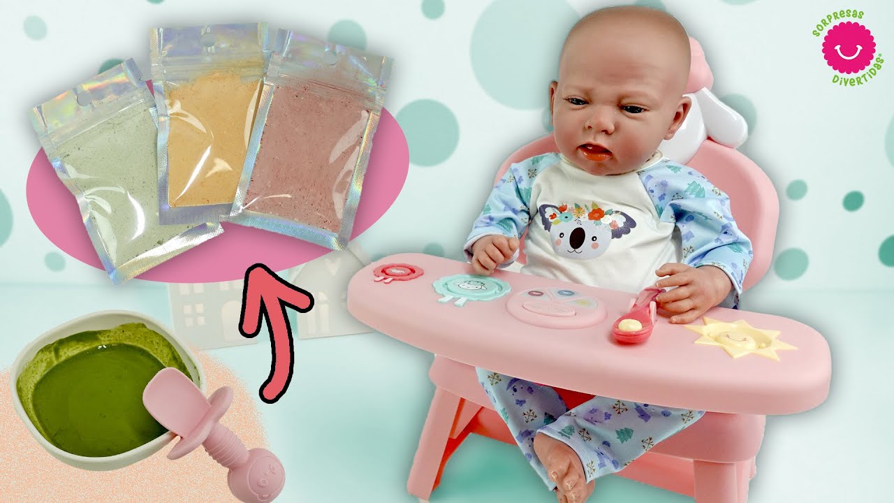 Hago PAPILLA FALSA para jugar con MUÑECAS y BEBÉS REBORN 🍼 ¡Súper fácil!