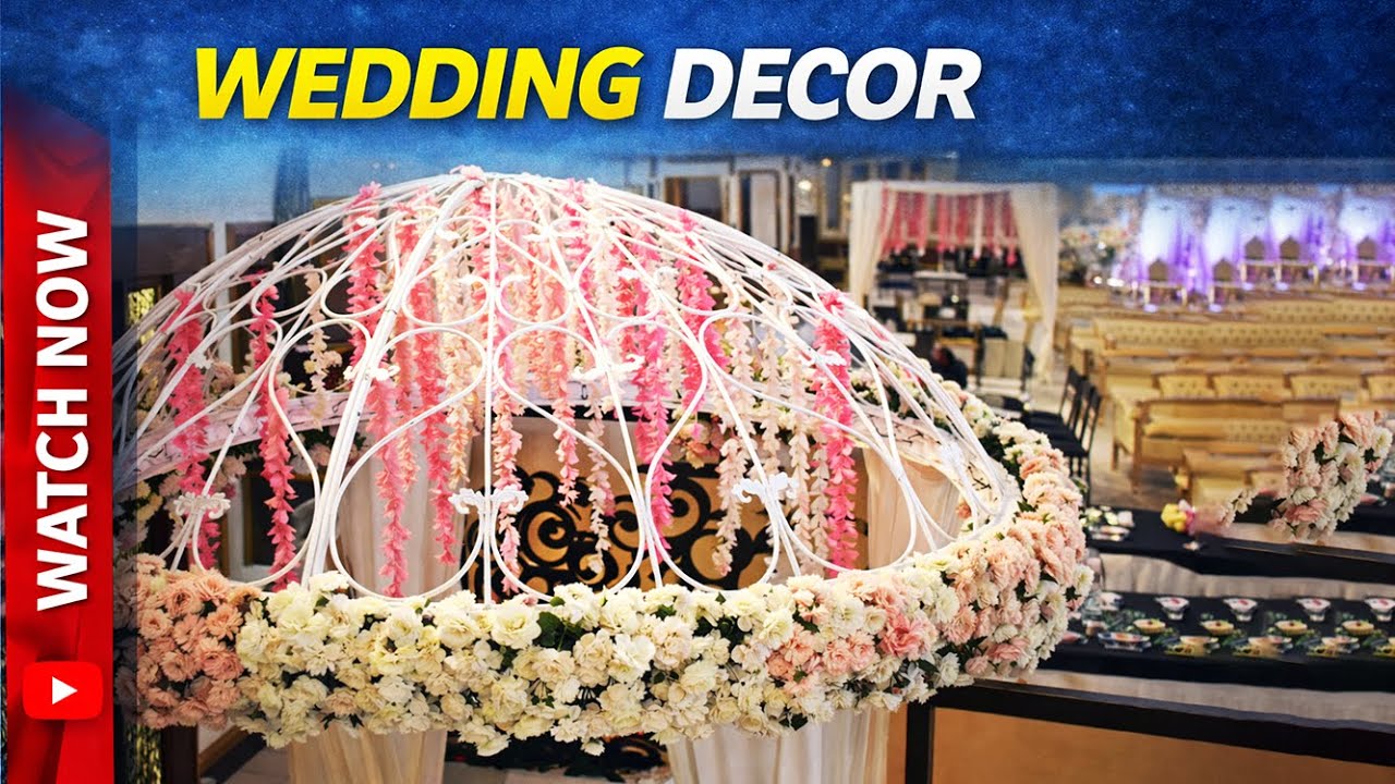 Luxury Wedding Stage Decoration | Elegant Floral Setup | Wedding Decor Ideas