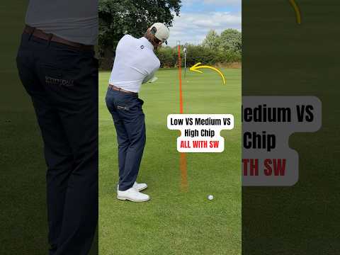 ‼️How to chip with SW like a PRO‼️ #golfswing #golftips
