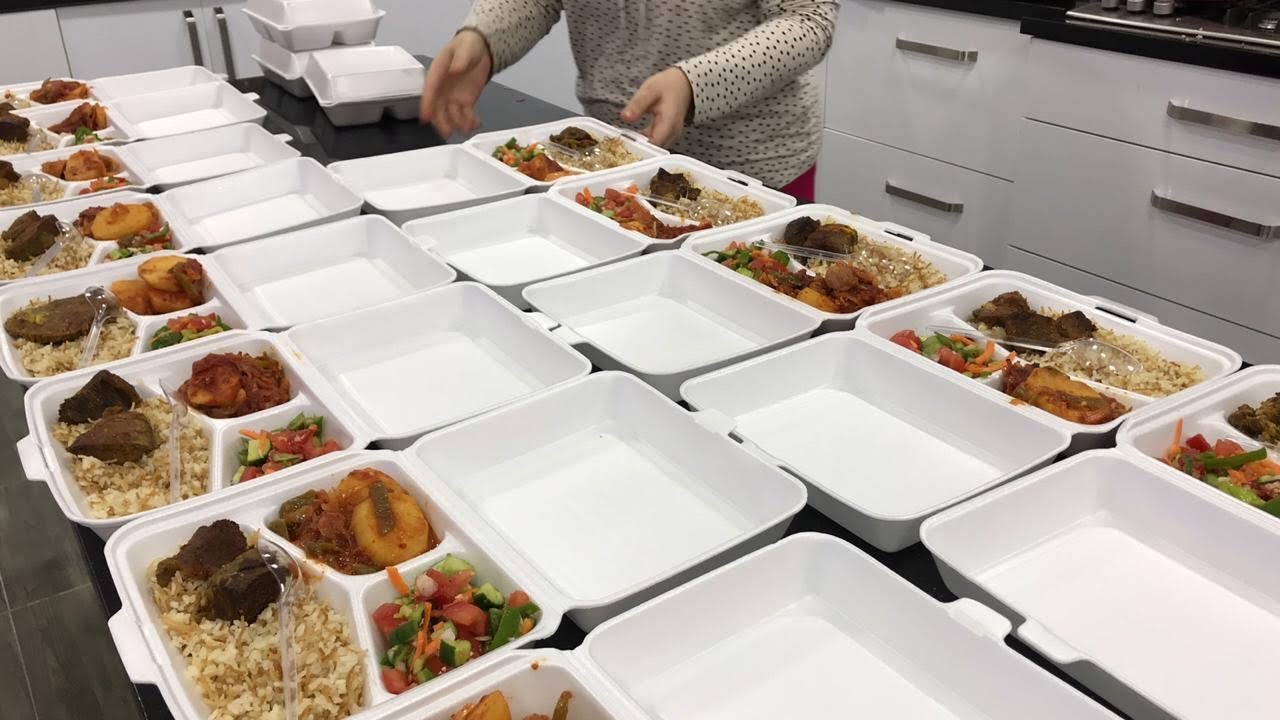 عملت عزومه ل 30فرد بمنتهى النظافة وبدون مجهود اجمل تجاره