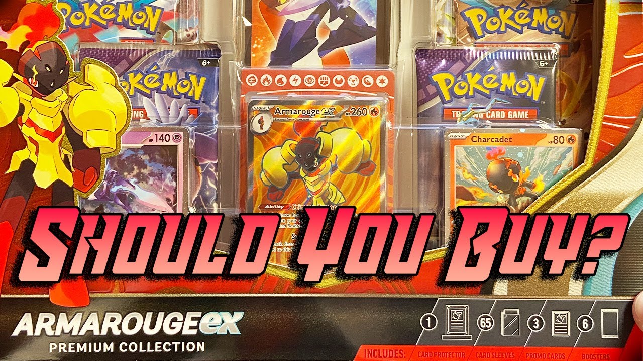 pokémon trading card game: armarouge ex premium collection Pokémon TCG Armarouge EX Premium Collection main image 1